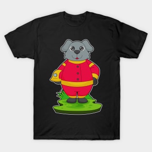 Dog Firefighter Fire department T-Shirt